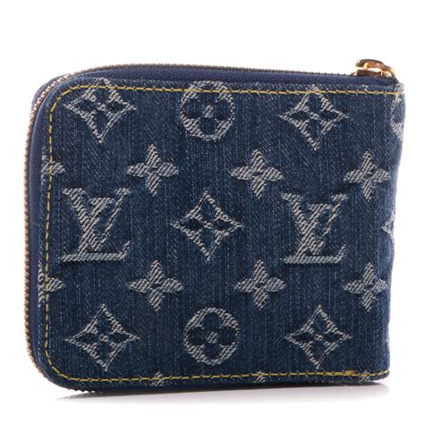 louis vuitton wallet mens blue|louis vuitton men's zipper wallet.